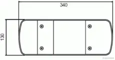 Фонарь задний HERTH+BUSS 83840057