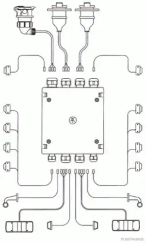  Кабельная соединительная розетка 50290322 HERTH+BUSS
