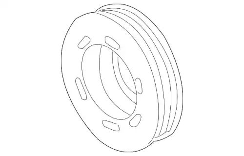 Шкив коленвала VAG 06A105243E
