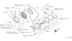 Ремень клиновой NISSAN 2106629W00