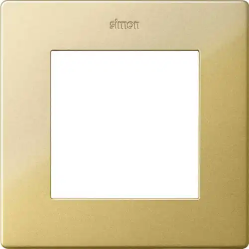 Рамка 1 пост, золото 2400610-066 SIMON