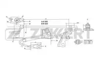 Датчик ABS ZEKKERT SE-6108
