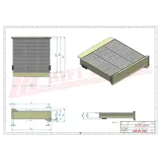Салонный фильтр HIFI SC 8101