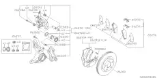 Тормозной диск SUBARU 26310-PA031
