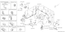 шланг тормозной задн. лев. Hyun 26540-AE030 SUBARU