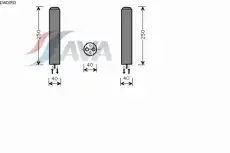 Осушитель кондиционера AVA DWD050