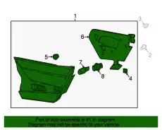 Фонарь задний HONDA 34155TVAA61