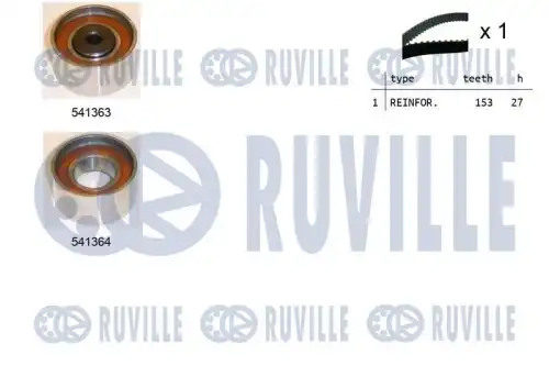 Комплект ремня ГРМ 550307 RUVILLE