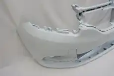 Бампер передний Renault Logan 2 белый, 2014-2018 OEM0149 OEM