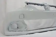 Бампер передний Renault Logan 2 белый, 2014-2018 OEM0149 OEM