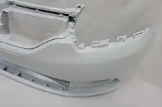 Бампер передний Renault Logan 2 белый, 2014-2018 OEM0149 OEM