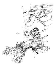 Бачки гидроусилителя руля MOPAR 4694909AB