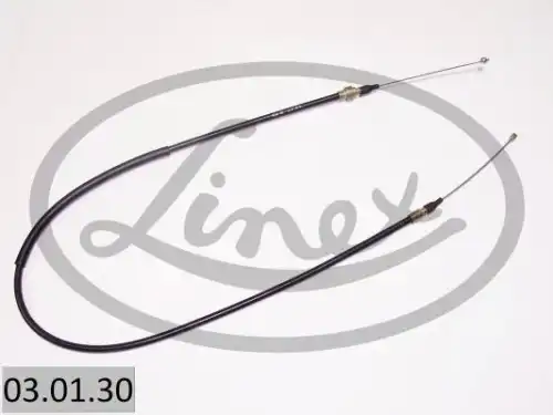 brake cable - left, discs 03.01.30 LINEX