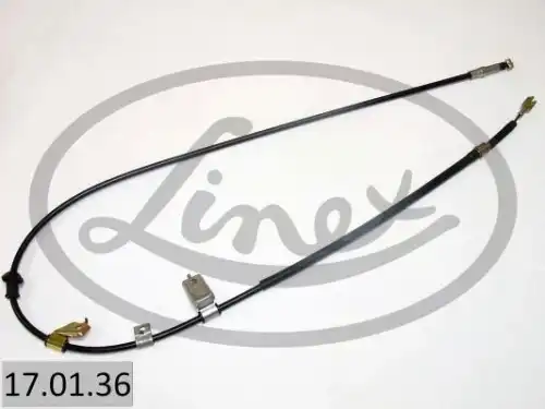 brake cable - right 17.01.36 LINEX