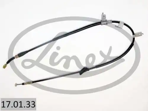 brake cable - left 17.01.33 LINEX