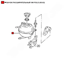 Расширительный бачок WENDERW WEPL0030