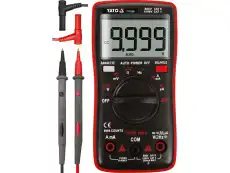 YT73089 Цифровой мультиметр 0-750V + True RMS 'Yato'