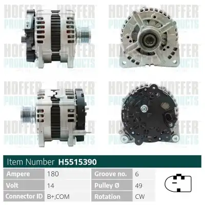 Генератор HOFFER H5515390
