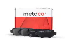 Тормозные колодки дисковые METACO 3010235