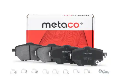 Тормозные колодки дисковые METACO 3010-277