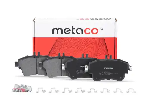 Тормозные колодки дисковые METACO 3000529