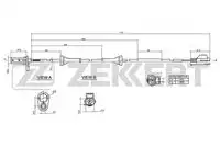 Датчик ABS ZEKKERT SE-6145