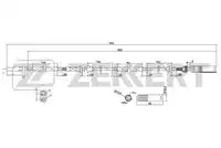 Датчик ABS ZEKKERT SE-6069
