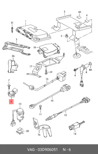 датчик 03D906051 VAG