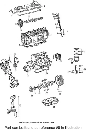 клапан впускной VW 037109601 VAG