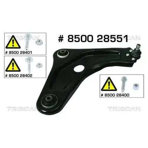 Рычаг подвески TRISCAN 850028551