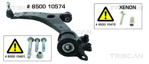 Рычаг подвески TRISCAN 850010574