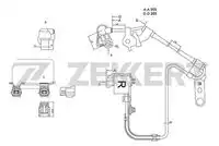 Датчик ABS ZEKKERT SE-6073
