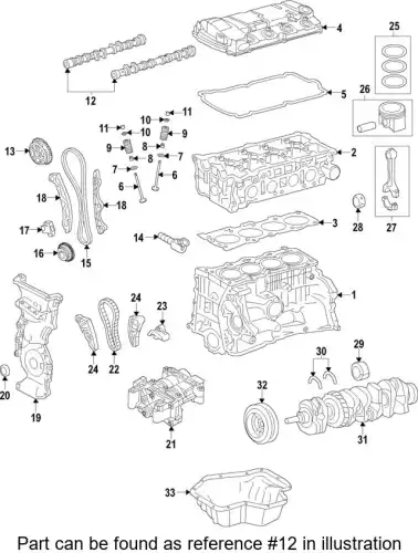 Распредвал MITSUBISHI 1015B939