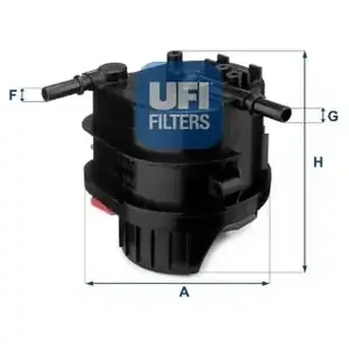 Топливный фильтр UFI 24.015.00
