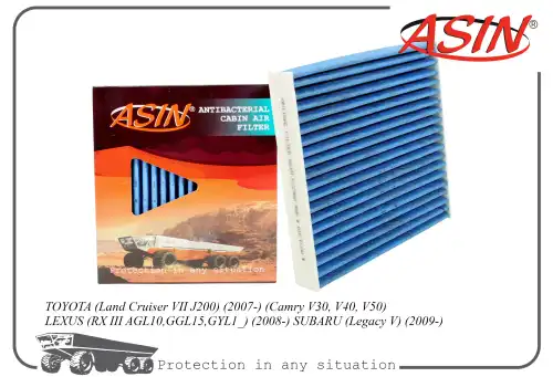 Салонный фильтр ASIN ASIN.FC296A