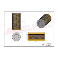 Фильтр воздушный HIFI SA160015