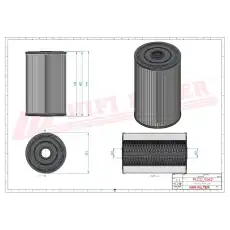 Топливный фильтр HIFI SN40047