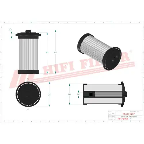 Топливный фильтр HIFI SN40859