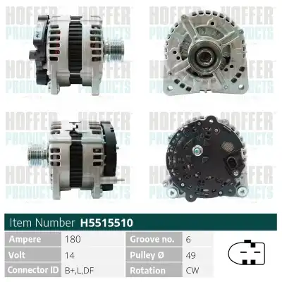 Генератор HOFFER H5515510