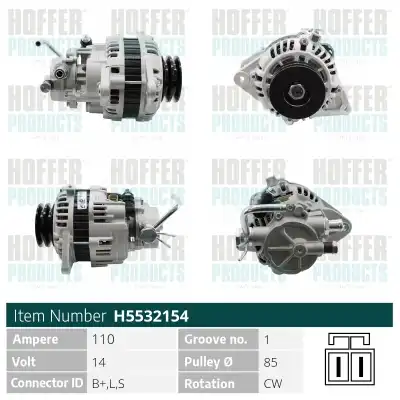 Генератор HOFFER H5532154