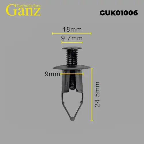 Клипса универсальная GANZ GUK01006