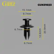 Клипса крепежная GUK01023 GANZ