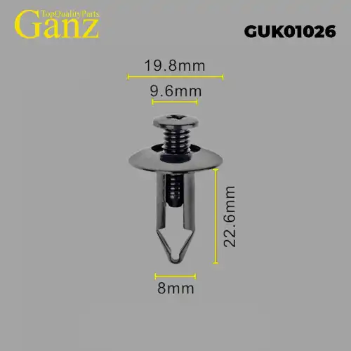 Клипса универсальная GANZ GUK01026