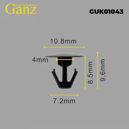 GUK01043 Клипса крепежная GANZ