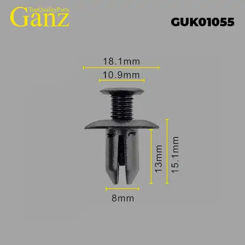 Клипса универсальная GANZ GUK01055