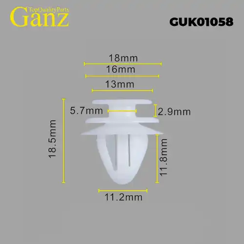 Клипса универсальная GUK01058 GANZ