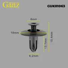 Клипса универсальная GANZ GUK01063