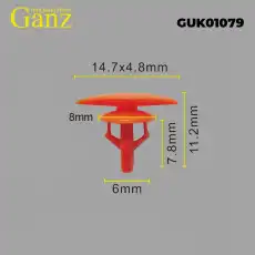 Клипса универсальная GANZ GUK01079