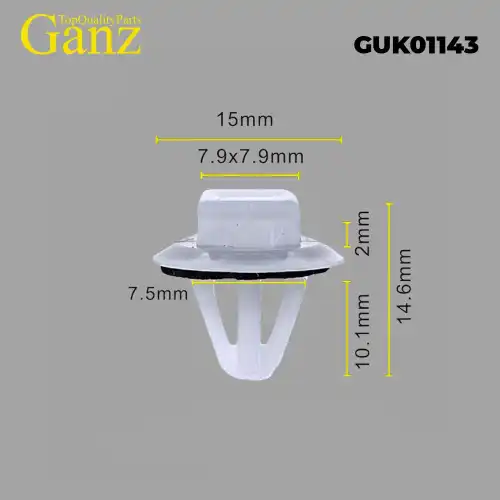 Клипса универсальная GANZ GUK01143