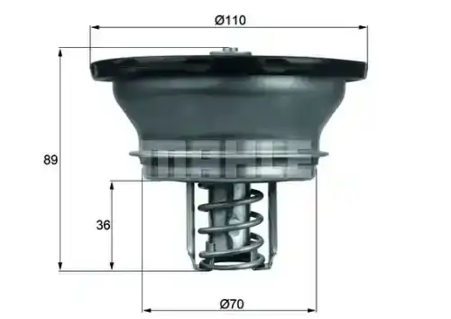 Термостат системы охлаждения KNECHT THD376